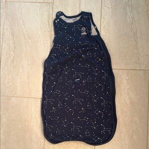 Woolino 2-24 Months Navy Blue Constellation Print Sleep Sack